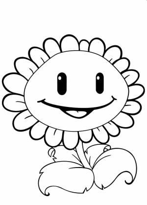 Раскраски Coloring page Game zombie vs plants zombies vs plants, Download print coloring page