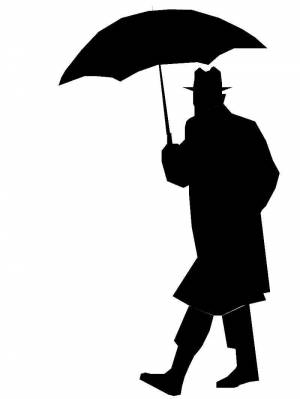 Трафареты Зонтика