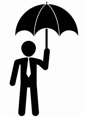 Трафареты Зонтика