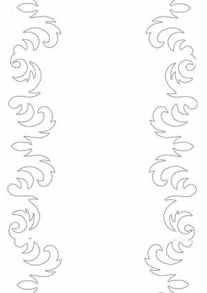 Вытынанки морозные узоры шаблоны