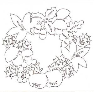 Трафареты осень днем рождения