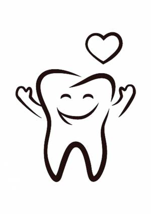 Трафареты Зуб