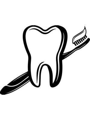Трафареты Зуба