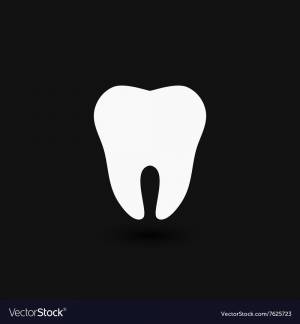 Трафарет зуба