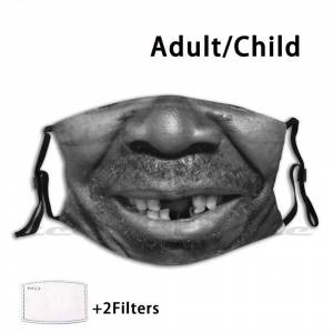 Беззубик для лица пользовательский шаблон моющийся фильтр Pm2