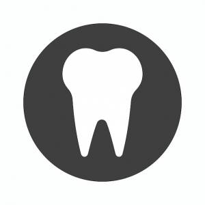 Стоматологический логотип шаблон векторной иллюстрации дизайн иконки зуба