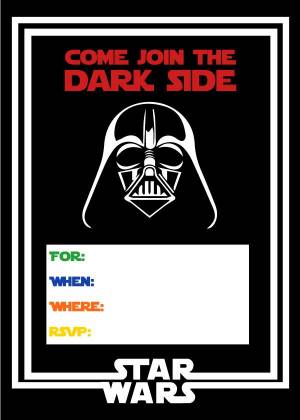 FREE Star Wars Party Printables