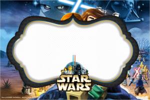Free Printable Star Wars Birthday Invitations