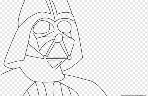 Anakin Skywalker Drawing Line art Черно-белый эскиз, звездные войны, угол, белый, лицо png
