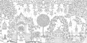 Раскраска Волшебный лес