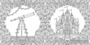 Раскраски-антистресс от Джоанны Бэсфорд