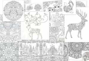 Раскраски антистресс для взрослых