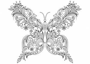 Раскраска Удивительный узор