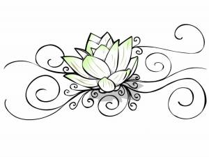 Красивые и легкие узоры рисунок