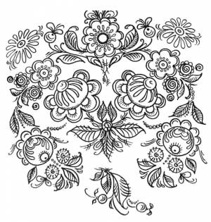 Раскраски Раскраска антистресс антистресс, Раскраска Узоры антистресс