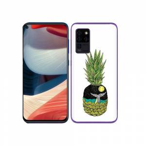 Чехол MyPads Tocco для Oukitel C21 ананас с китом