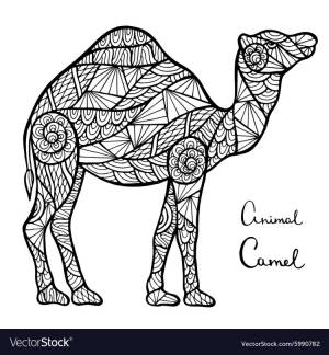 Верблюд в лесу