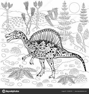 Спинозавр в природе