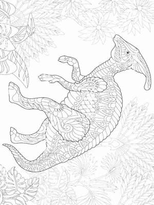 Раскраски Динозавры Антистресс