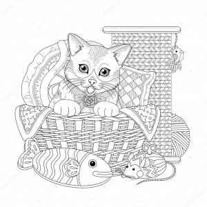 раскраски на тему кошки раскраски антистресс с кошками