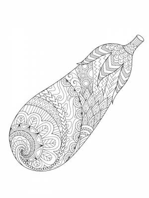 Раскраски Овощи Антистресс   в формате