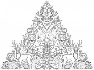 Раскраски Арт Терапия