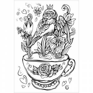 Раскраска-антистресс , Сонет Арт-терапия