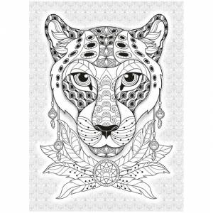 Раскраска-антистресс Звери