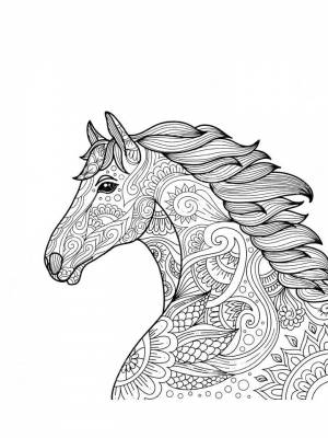 Картинка Лошадь Антистресс  для девочек