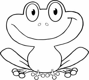 Раскраски Coloring page Frog frog, Download print coloring page