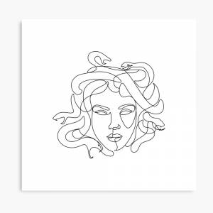 Раскраска медуза горгона