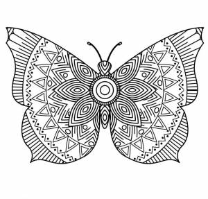 Арт терапия бабочка