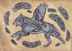 Волк и Ворон