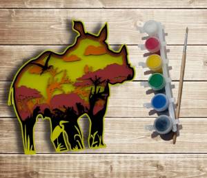 Многослойная раскраска