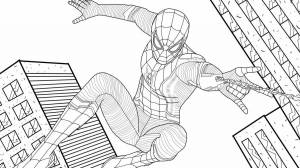 Раскраски Человек паук тоби магуайр