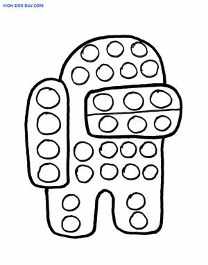 Раскраски Поп Ит и Симпл Димпл