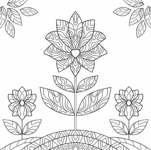 Раскраски Узоры