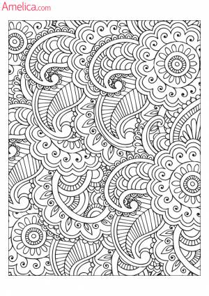 раскраски антистресс , , Anti Stress Amelica