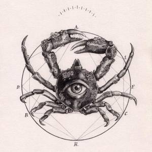 Знак зодиака рак эскиз