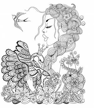 Раскраски антистресс, Раскраска Рыбы раскраски антистресс