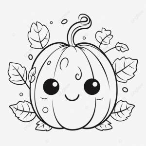 рисунок тыква раскраски дети каваи наброски эскиз вектор PNG , рисунок тыквы, кавайный рисунок, рисунок крыла PNG картинки и пнг рисунок для й загрузки