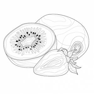 Киви и клубника