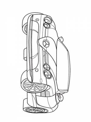 Раскраски Кабриолет   в формате