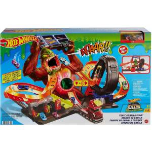 GTT94 Hot Wheels Набор игровой Сити Атака бешеной гориллы Ж