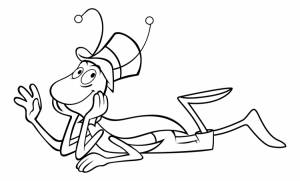 Кузнечик раскраска для детей