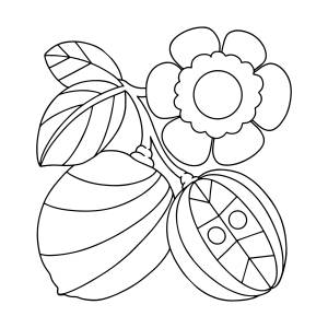 Раскраска Орнамент Лимон ♥ Онлайн и !