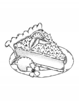 Лимонный торт