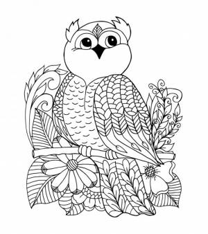 Антистресс-раскраска