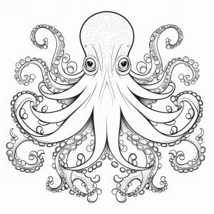 Раскраска животные мандала антистресс