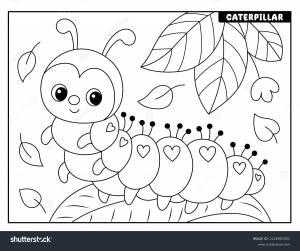 Cute snail coloring page